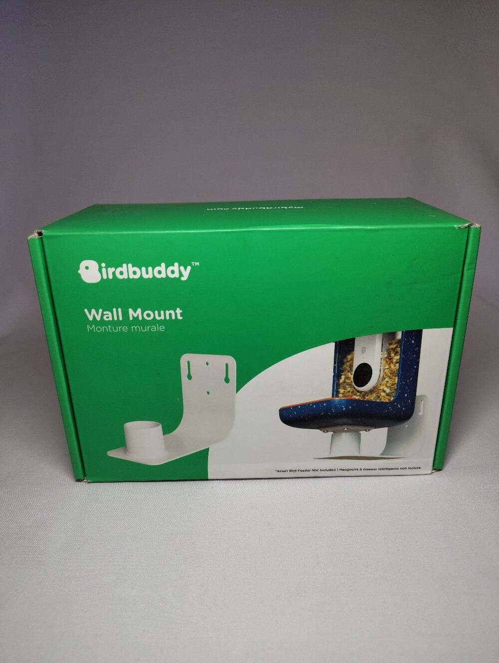 BirdBuddy Wall Mount Compatible With Birdbuddy Pro Bird Buddy White